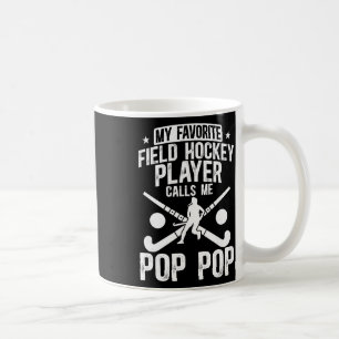 Mug Fier orgueil de hockey sur gazon de Pop Pop d'un j