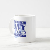 Mug Fier papa de la marine (Devant gauche)