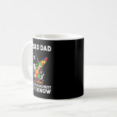 Mug Fier Papa Du Garçon Le Plus Touché Que Je Connais (Devant gauche)