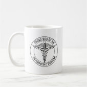 Mug Fier papa d'un chirurgien orthopédique Caduceus Ba (Gauche)