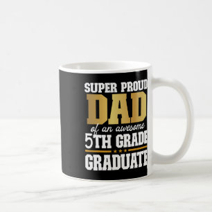 Mug Fier Papa D'Un Superbe Diplômé De 5E Année 2024 20
