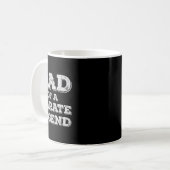 Mug Fier Papa D'Une Légende De Karate Fils Fille Karat (Devant gauche)