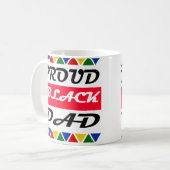 Mug Fier papa noir Junetdix (Devant gauche)