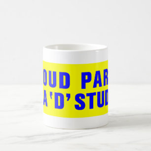 MUG FIER PARENT D'UN ÉTUDIANT "D"