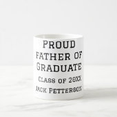 Mug Fier père de la classe de diplômés de 20XX ajouter (Centre)