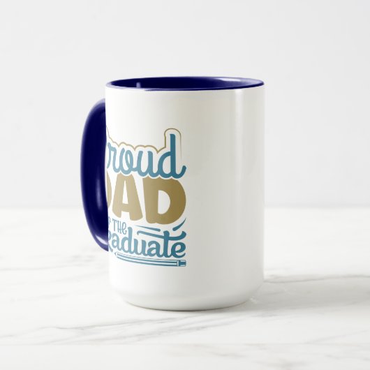 Mug Fier père du diplômé (Devant gauche)