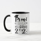 Mug Fier père d'un diplômé - 2021 (Gauche)