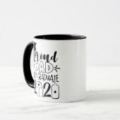Mug Fier père d'un diplômé - 2021 (Devant gauche)