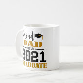 Mug Fier père d'un diplômé de 2021 (Devant gauche)