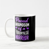 Mug Fier Petit-Fils D'Un Guerrier Fibromyalgique 1 (Gauche)