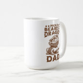 Mug Fier Porte-Dragon Papa Reptile Lover (Devant droit)
