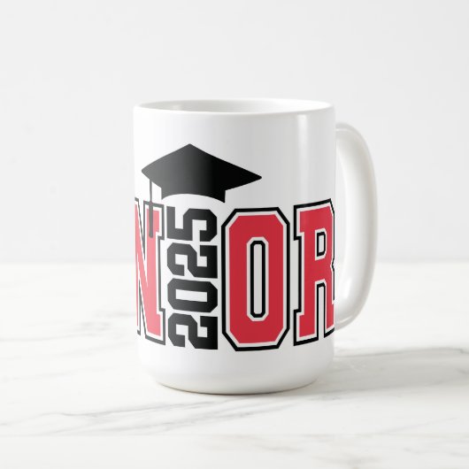 Mug Fier Senior 2025 (Devant droit)