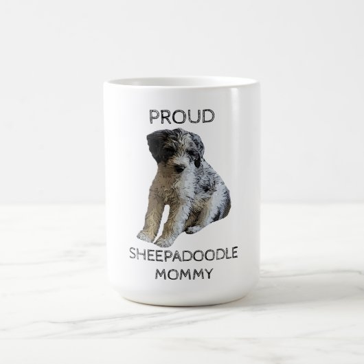 Mug Fier Sheepadoodle maman (Centre)