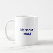 Mug Fier Soccer Maman en bleu (Gauche)