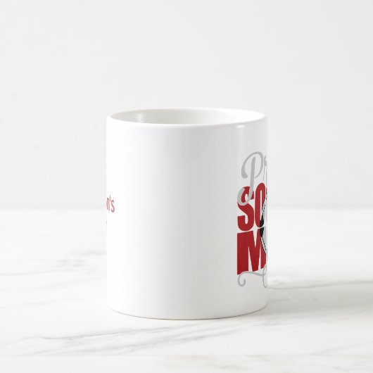 Mug Fier Soccer Maman en rouge (Centre)