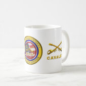 Mug Fier soldat de cavalerie de l'Armée de terre (Devant droit)