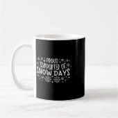 Mug Fier Supporter Des Jours De Neige Fun Winter Holid (Gauche)