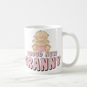Mug Fier T-shirt de la nouvelle mamie