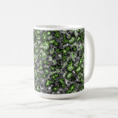 Mug Fier trippy grunge funky abstrait agender Pride (Devant droit)