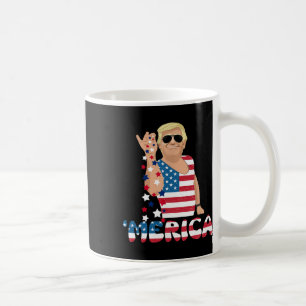 Mug Fier Trump 4 Juillet Amérique Liberté Indépendance
