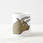 Mug Fierce Angry Bull Head Rustic Wild Animal