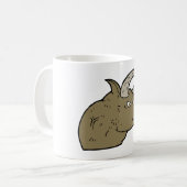 Mug Fierce Angry Bull Head Rustic Wild Animal (Devant gauche)