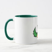 Mug Fierce Blue Eagle - Mascotte d'aigle audacieuse et (Gauche)