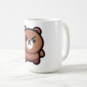 Mug Fierce Brown Ours Art (Devant droit)