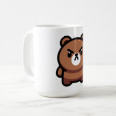 Mug Fierce Brown Ours Art (Devant gauche)