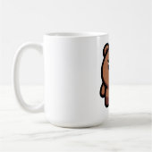 Mug Fierce Brown Ours Art (Gauche)