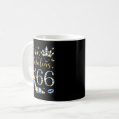 Mug Fierce Fabuleux et 66s Ans Femme 66e Anniversaire (Devant gauche)