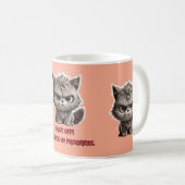 Mug Fierce Kitty (Devant droit)