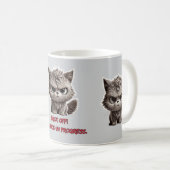 Mug Fierce Kitty (Devant droit)