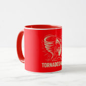 Mug Fierce requin tornade conception d'art pour viral (Devant gauche)