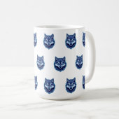 Mug Fierce Wolf – Symbol of Strength and Freedom (Devant droit)