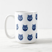 Mug Fierce Wolf – Symbol of Strength and Freedom (Gauche)