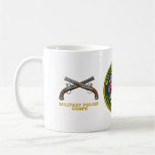 Mug Fière Armée Corps de police militaire Vétérinaire (Gauche)