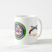 Mug Fière Armée Corps de police militaire Vétérinaire (Devant droit)