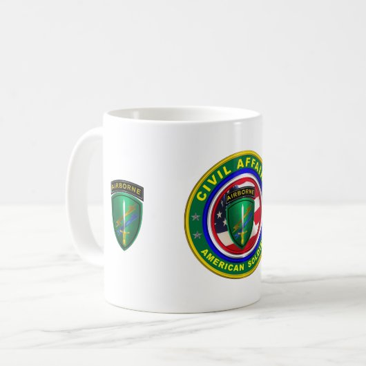 Mug Fière Armée de terre Ancien combattant des affaire (Devant gauche)