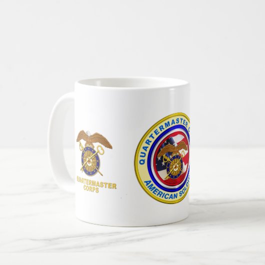 Mug Fière Armée Quartier-maître Corps Vétéran (Devant gauche)