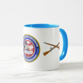 Mug Fière armée vétéran soldat d'infanterie (Devant droit)