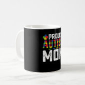 Mug Fière Autisme Mère Sensibilisation Famille Autiste (Devant gauche)