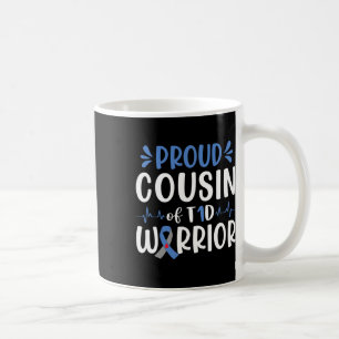 Mug Fière Cousin Du T1D Guerrier Sensibilisation au di