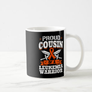 Mug Fière Cousin D'Un Guerrier De Leucémie Cuz Sensibi