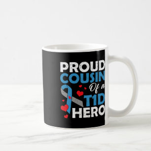 Mug Fière Cousine D'Un Héros De Diabète Type 1 Guerrie