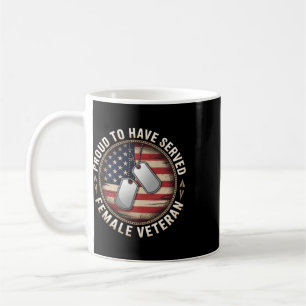 Mug Fière d'avoir servi, journée de la vétérane le 4 j
