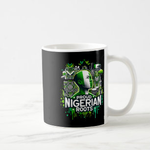 Mug Fière de ses racines nigérianes Mois de l'histoire