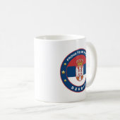 Mug Fière D'Être De Serbie (Devant droit)