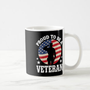 Mug Fière D'Être Un Vétéran Des Usa Ancien Honneur Mil