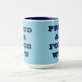 Mug Fière épouse de la Force aérienne (Centre)